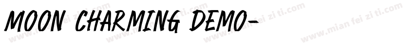 Moon Charming Demo字体转换